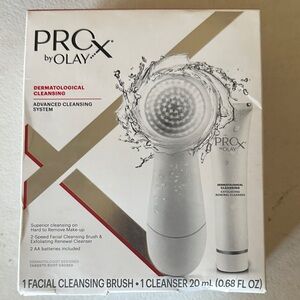 OLAY ProX Dermatological Cleansing System - White and Silver